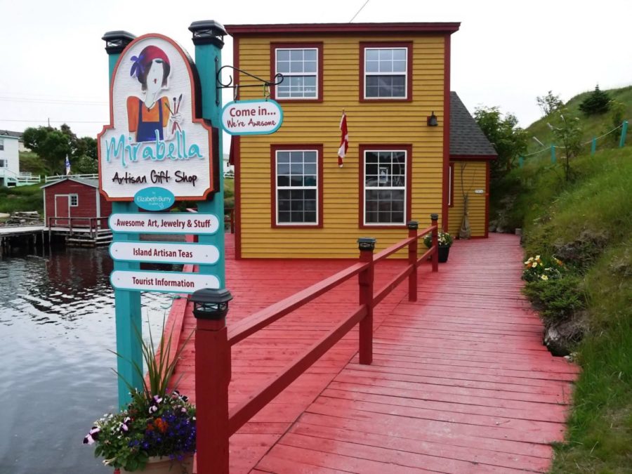 Mirabella sits on the water of Trinity Harbour
