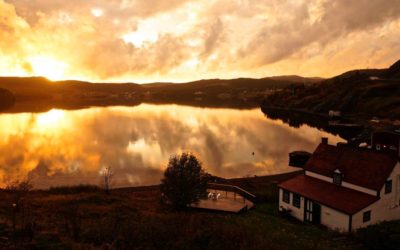 Ocotber offers some of the year's best sunsets in Trinity