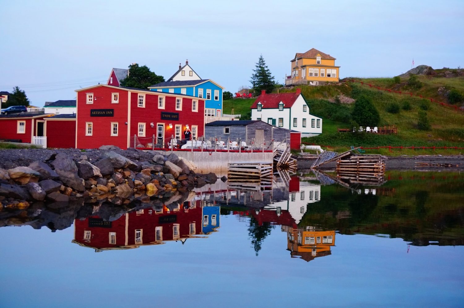 Traditional houses of Trinity Newfoundland